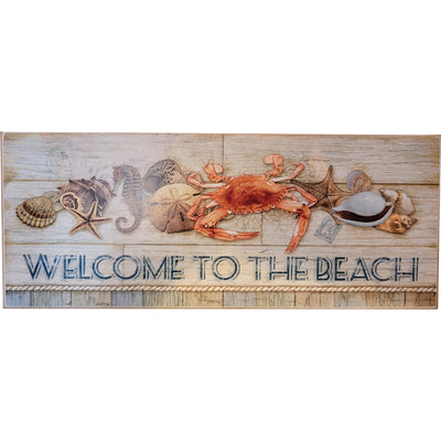 Print Block - Welcome to the beach