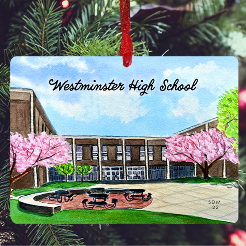 Carroll County Local Artist Ornament - Westminster High School