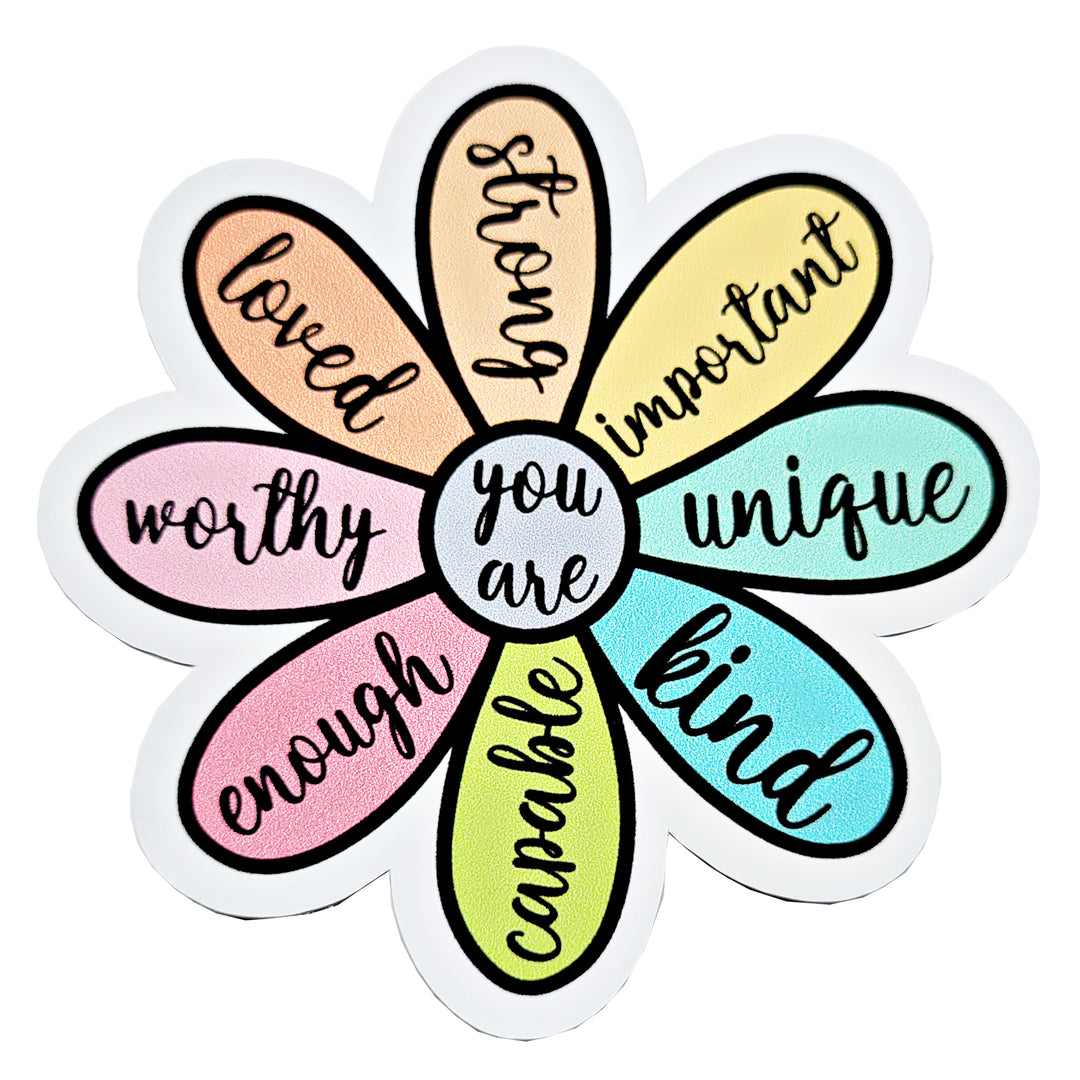 You Are Strong Motivational Vinyl Sticker