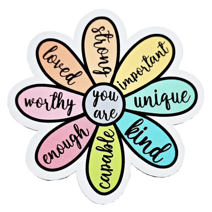 You Are Strong Motivational Vinyl Sticker