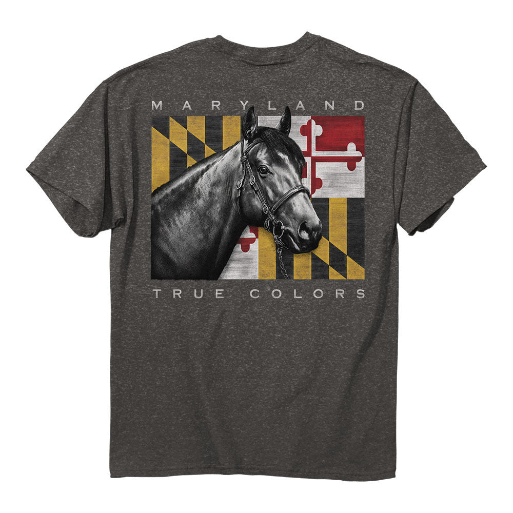 Maryland Flag &amp; Horse True Colors T-Shirt