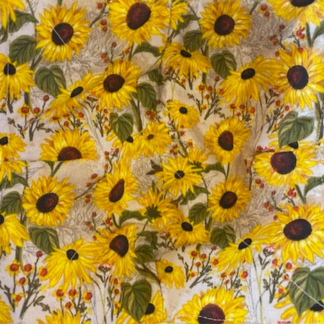 Sunflowers Fabric Swatch