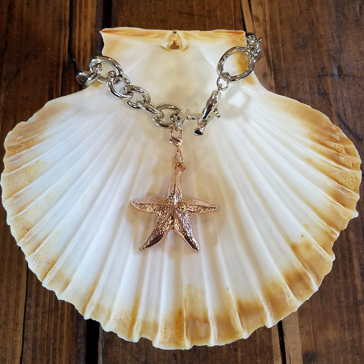 Starfish Charm Bracelet