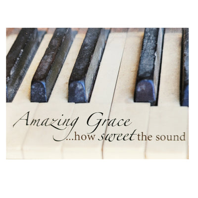 Piano Magnet - "Amazing Grace...how sweet the sound." - song lyrics