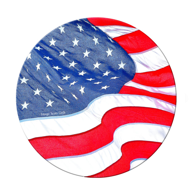 American Flag Neoprene Coaster