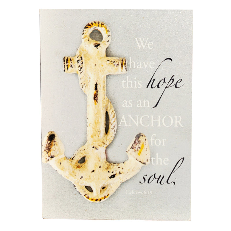 Anchor Magnet - "We have this hope as an anchor for the soul." - Hebrews 6:19