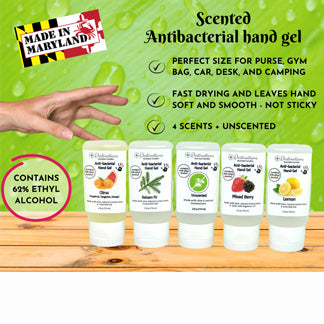 Anti-bacterial Hand Gel Made in Maryland