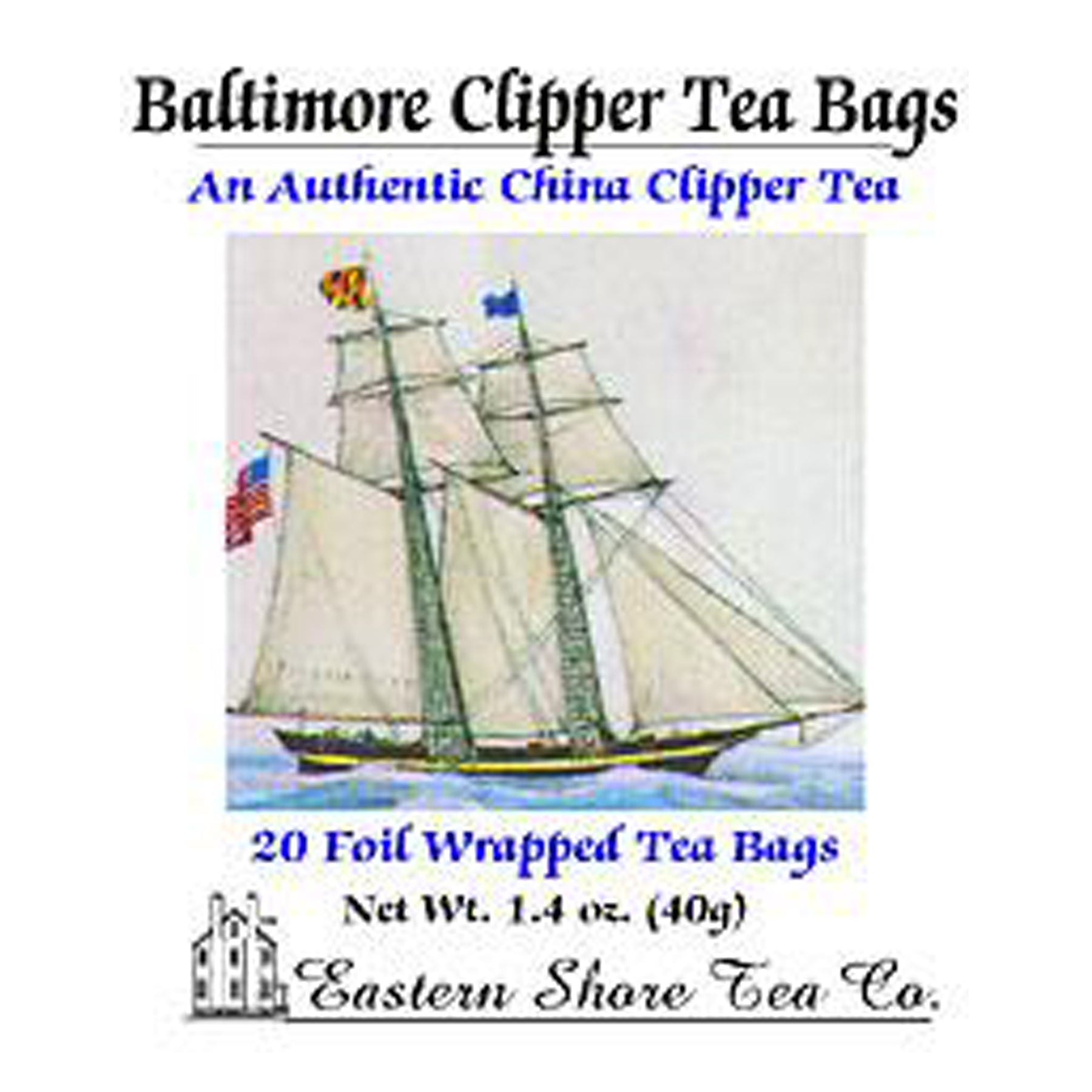 Baltimore Clipper Tea Bags – The Maryland Store