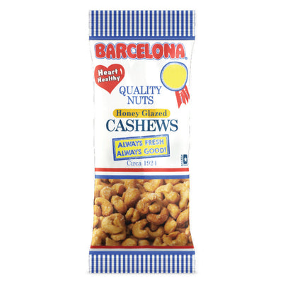 Barcelona Honey Glazed Cashews 1oz