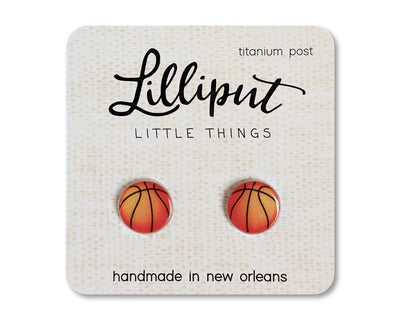 Basketball Lilliput Earrings