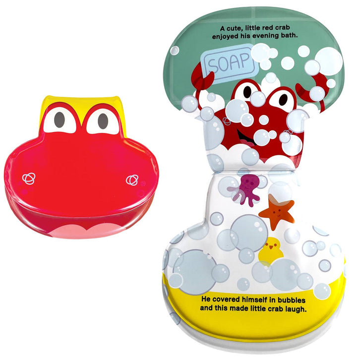 Bath Time For Little Crab - Swimming Crab Toy and Book
