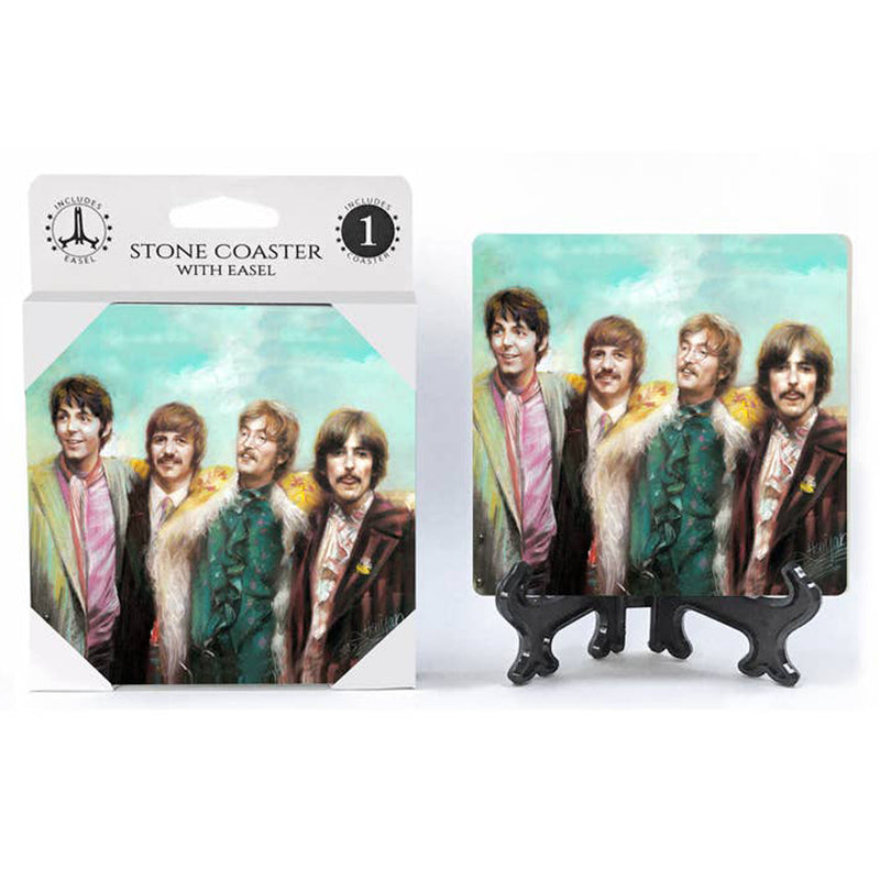 Beatles Stone Coaster (each)