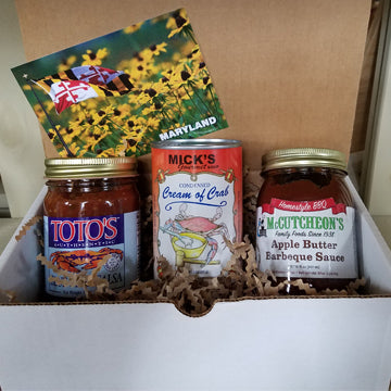Best of Maryland Gift Box with Soup, Salsa &amp; BBQ Sauce