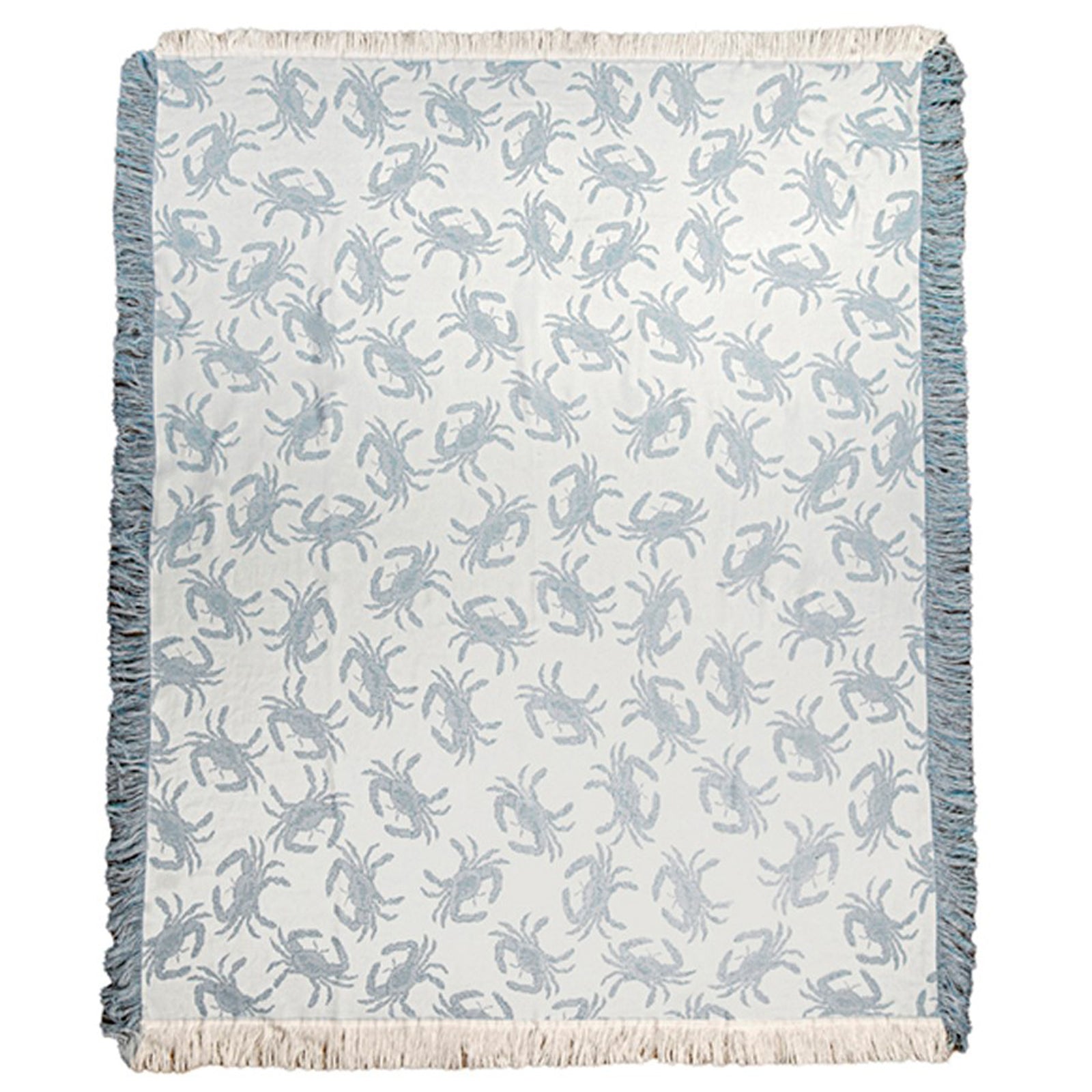 Blue Crabs Throw Blanket (Afghan)