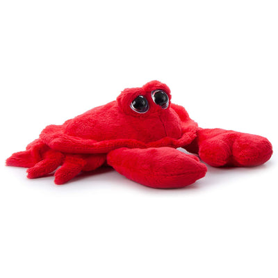 Bright Eyes Red Crab Plush Toy