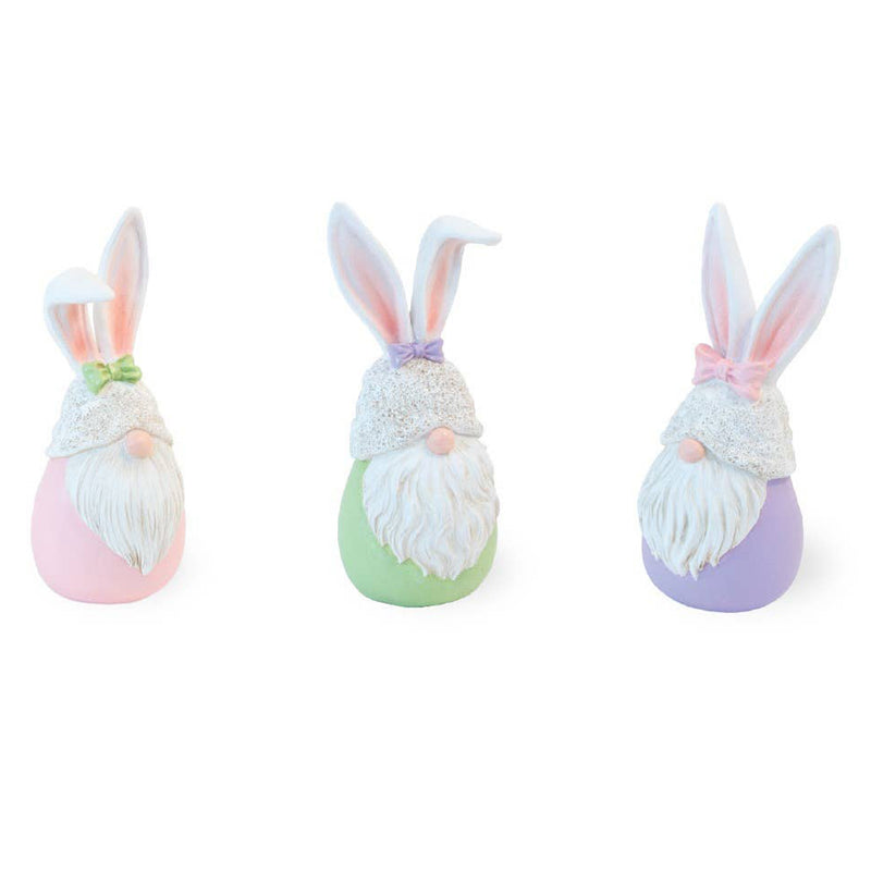 Bunny Gnomes Resin Asst Colors