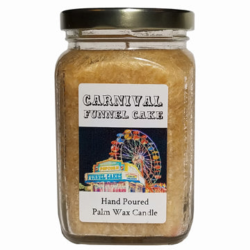 Carnival Funnel Cake Palm Wax Candle