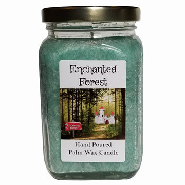 Enchanted Forest Palm Wax Candle