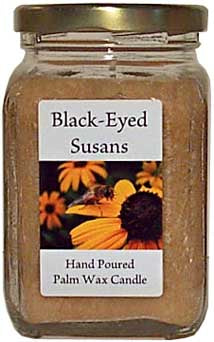 Black-Eyed Susans Palm Wax Candle