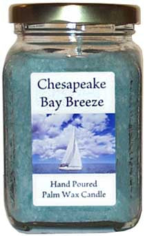 Chesapeake Bay Breeze Palm Wax Candle