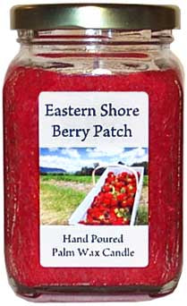 Eastern Shore Berry Patch Palm Wax Candle