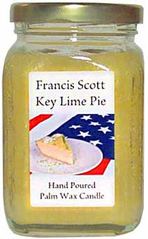 Francis Scott Key Lime Pie Palm Wax Candle