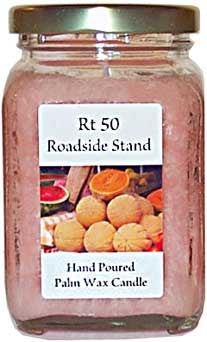 Rt. 50 Roadside Stand Palm Wax Candle