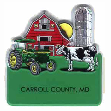 Carroll County Farm Scene Magnet