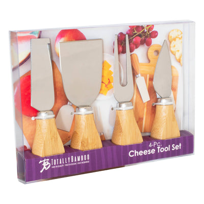 Cheese Tools Bamboo Set of 4 Packaging