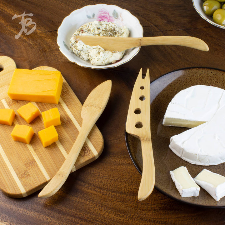 Cheese Tools Bamboo Set of 3 Display