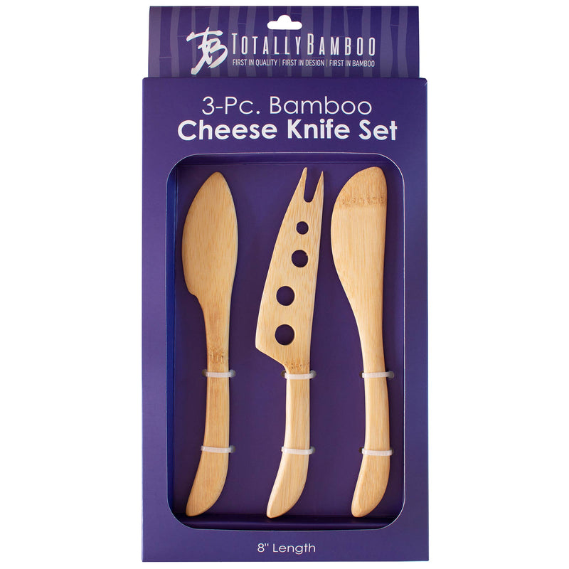Cheese Tools Bamboo Set of 3 Packaging