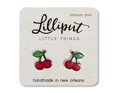 Cherry Lilliput Earrings