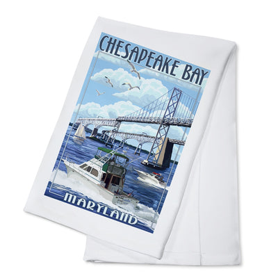 Chesapeake Bay Bridge Kitchen Towel