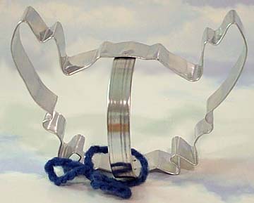 Crab Cookie Cutter - Large with handle scene