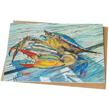 Dock O Da Bay Crab Note Card