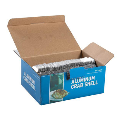 Aluminum Crab Imperial Baking Shells Case of 250