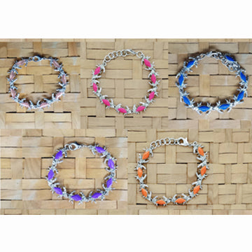 Crab Link Bracelets - 5 Colors To Choose From
