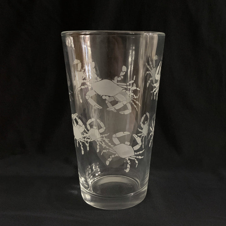 Crab Pint Glass (Tumbler)