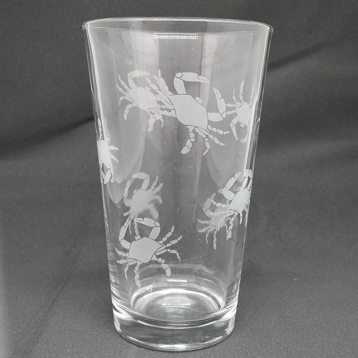 Crab Pint Glass (Tumbler)