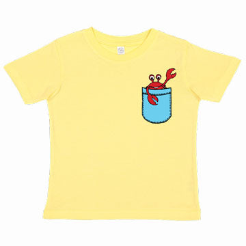 Crab Pot Yellow Toddler T-Shirt
