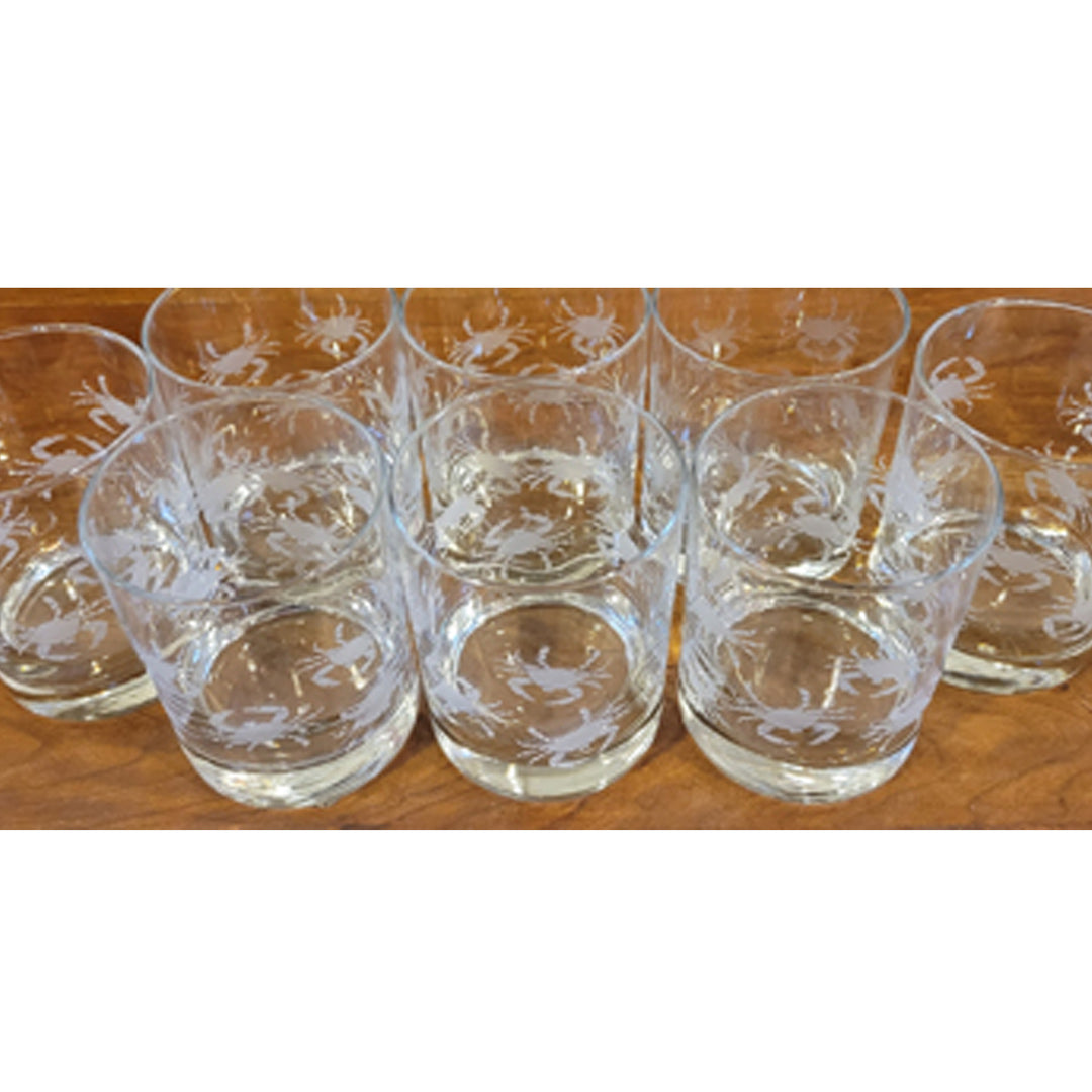 Crab Rocks Glass (Double Old Fashioned)