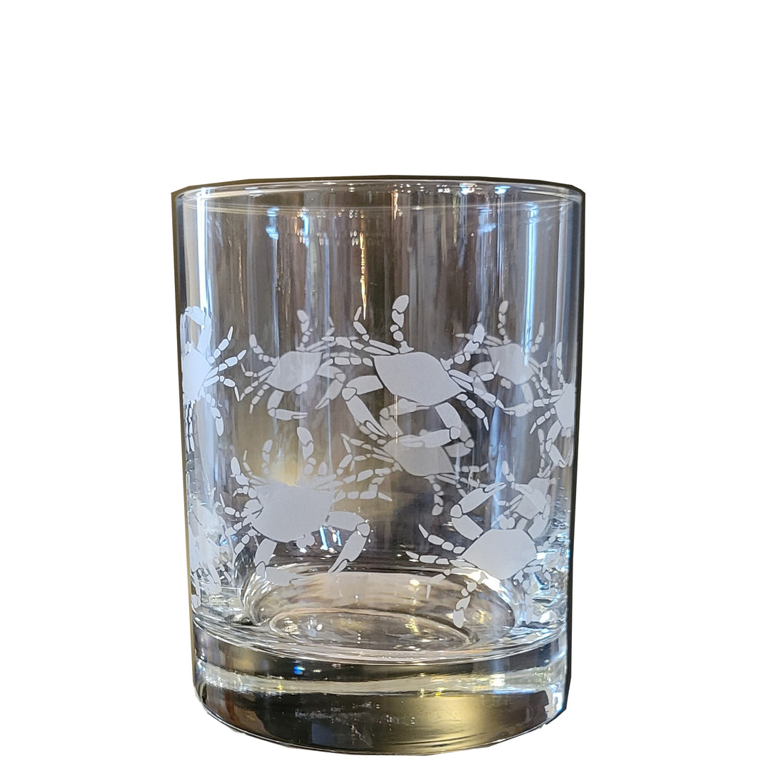 Crab Rocks Glass (Double Old Fashioned)