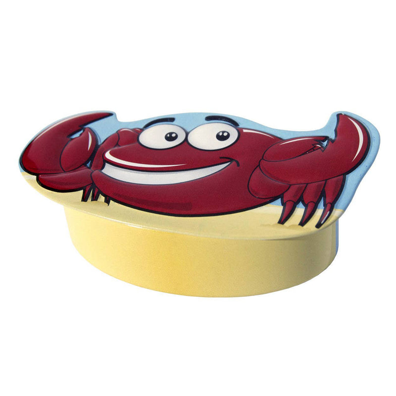 Crabby Mints Crab Shaped Tin Side