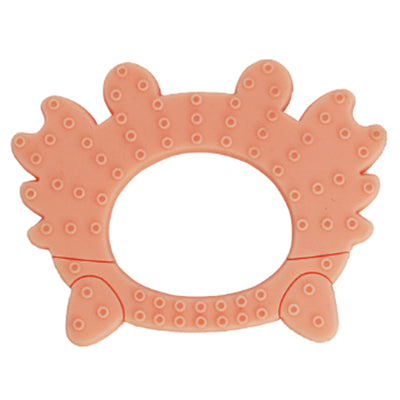 Happy Crab Silicone Infant Teether by Busy Baby (back)
