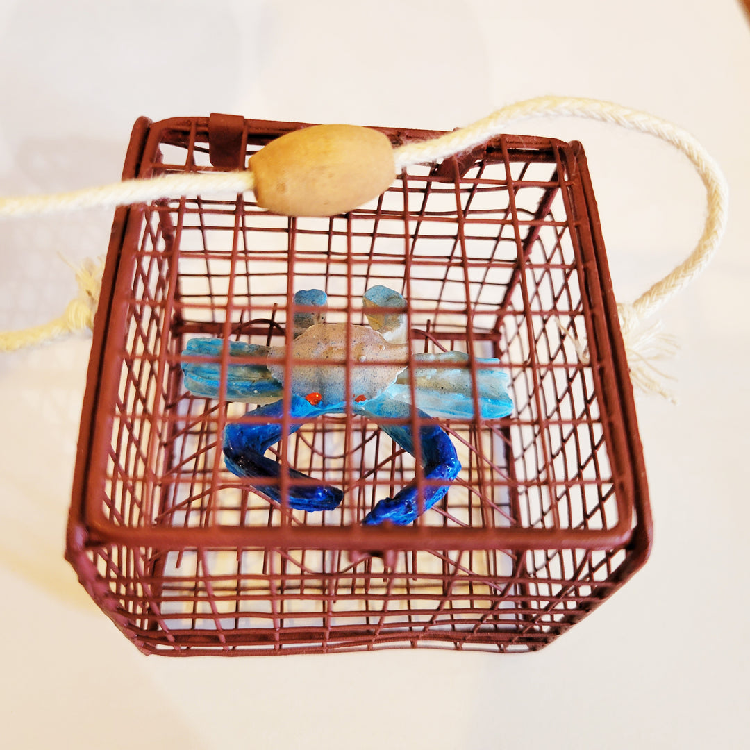 Crab Trap Ornament Close Up