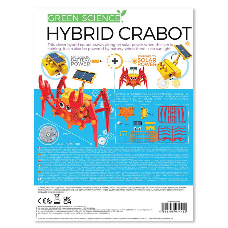 Crabot Solar Hybrid Green Science DIY Kit