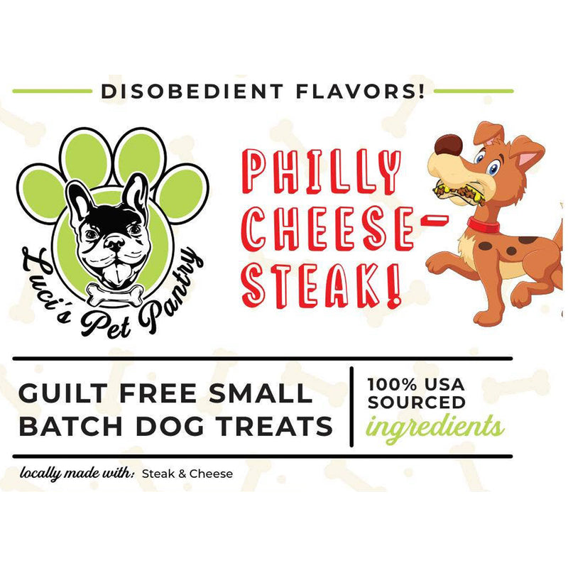 Dog Treats - Philly Cheese-Steak! (label)