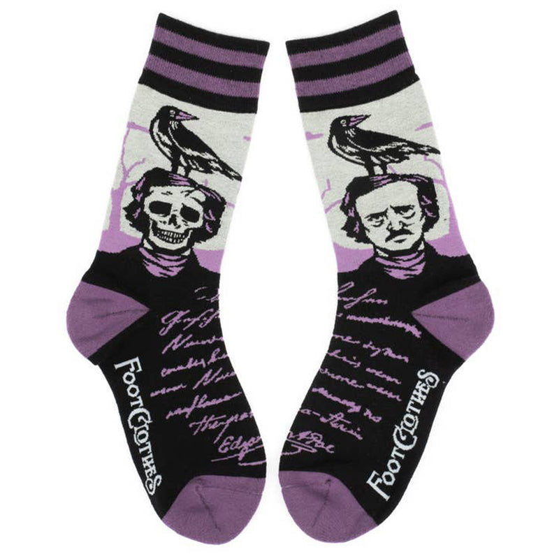 Edgar Allan Poe The Raven Socks