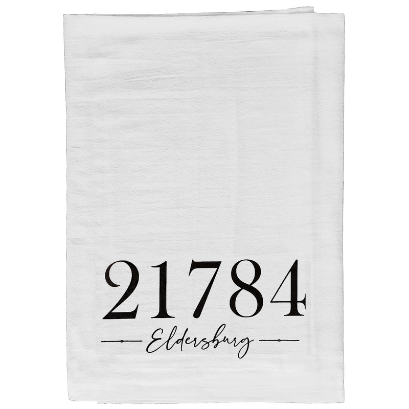 Eldersburg Maryland 21784 Zip Code Towel