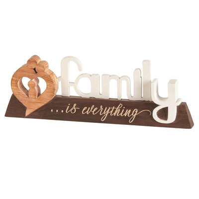 Family - Resin Word Figurine